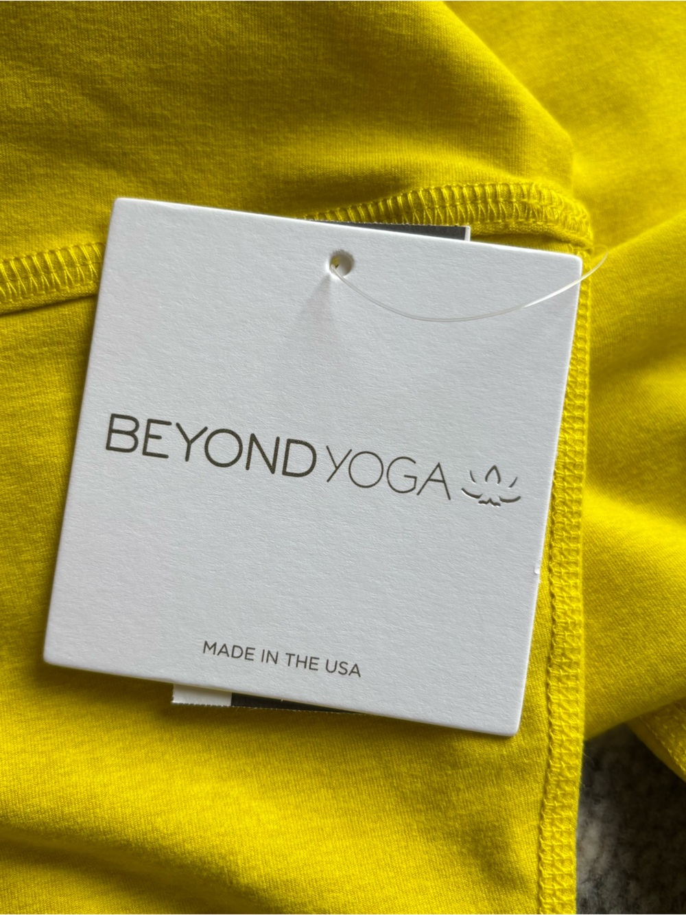 Beyond Yoga - NWT High-Waisted Yellow Leggings - Picture 7 of 12
